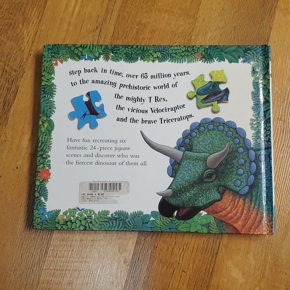 Jigsaw Dinosaurs Puzzle Book