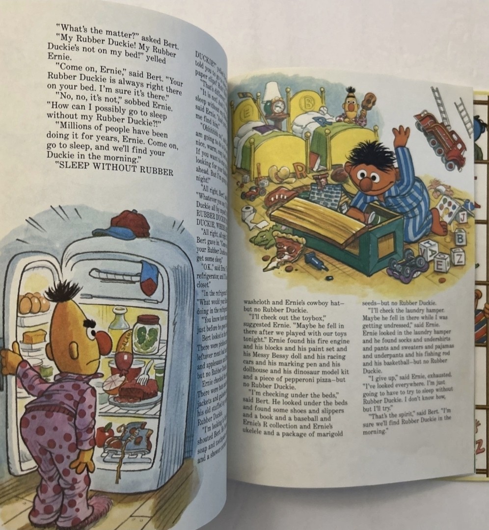 Complete Set of 15 Vintage Sesame Street Treasury Books CTW Funk & Wagnalls