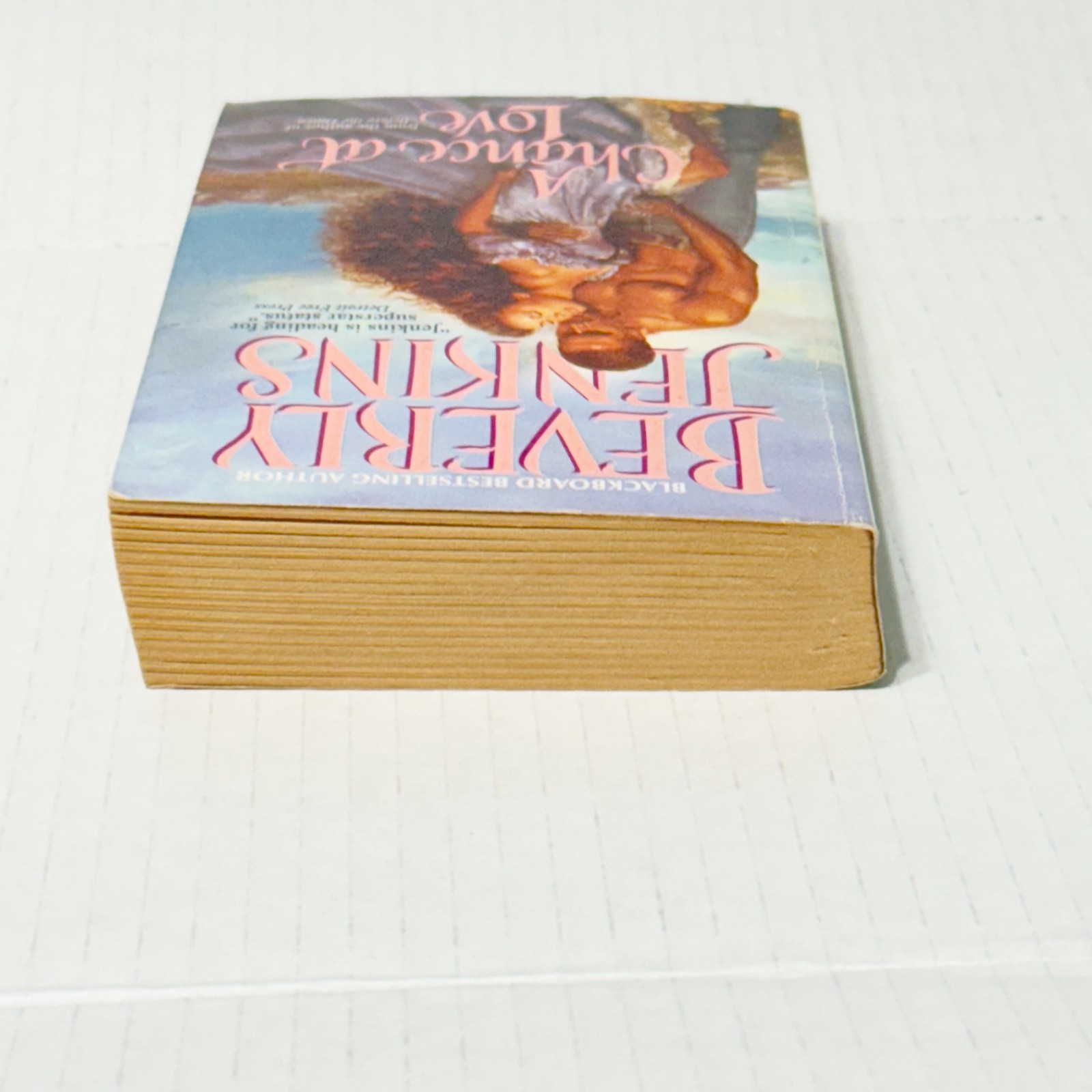 Beverly Jenkins AUTOGRAPHED Book A Chance at Love 1st Edition Romance PB