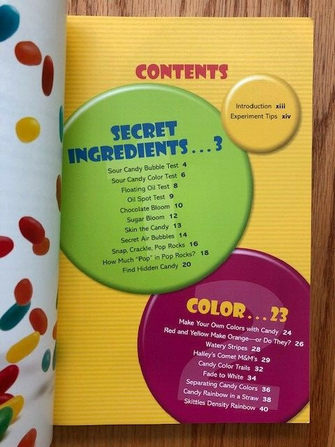 Candy Experiments: By Leavitt, Loralee (Paperback, 146 pages very clean)