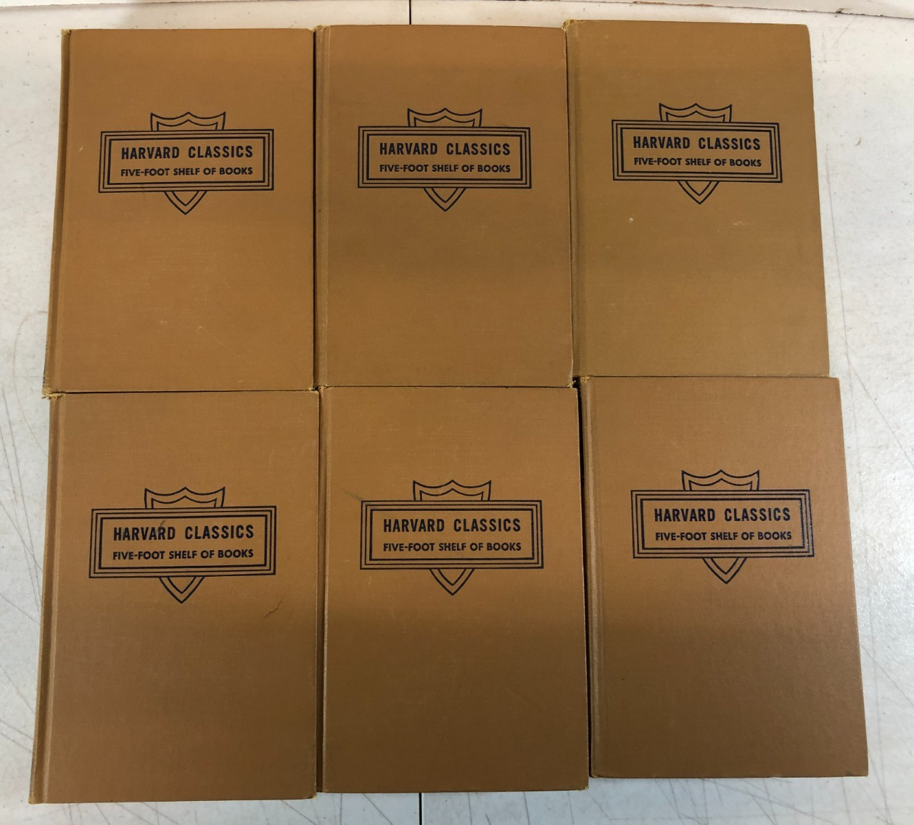Harvard Classics, Five-Foot Shelf Of Books, 1937, 1938, 52 volumes, EB-3