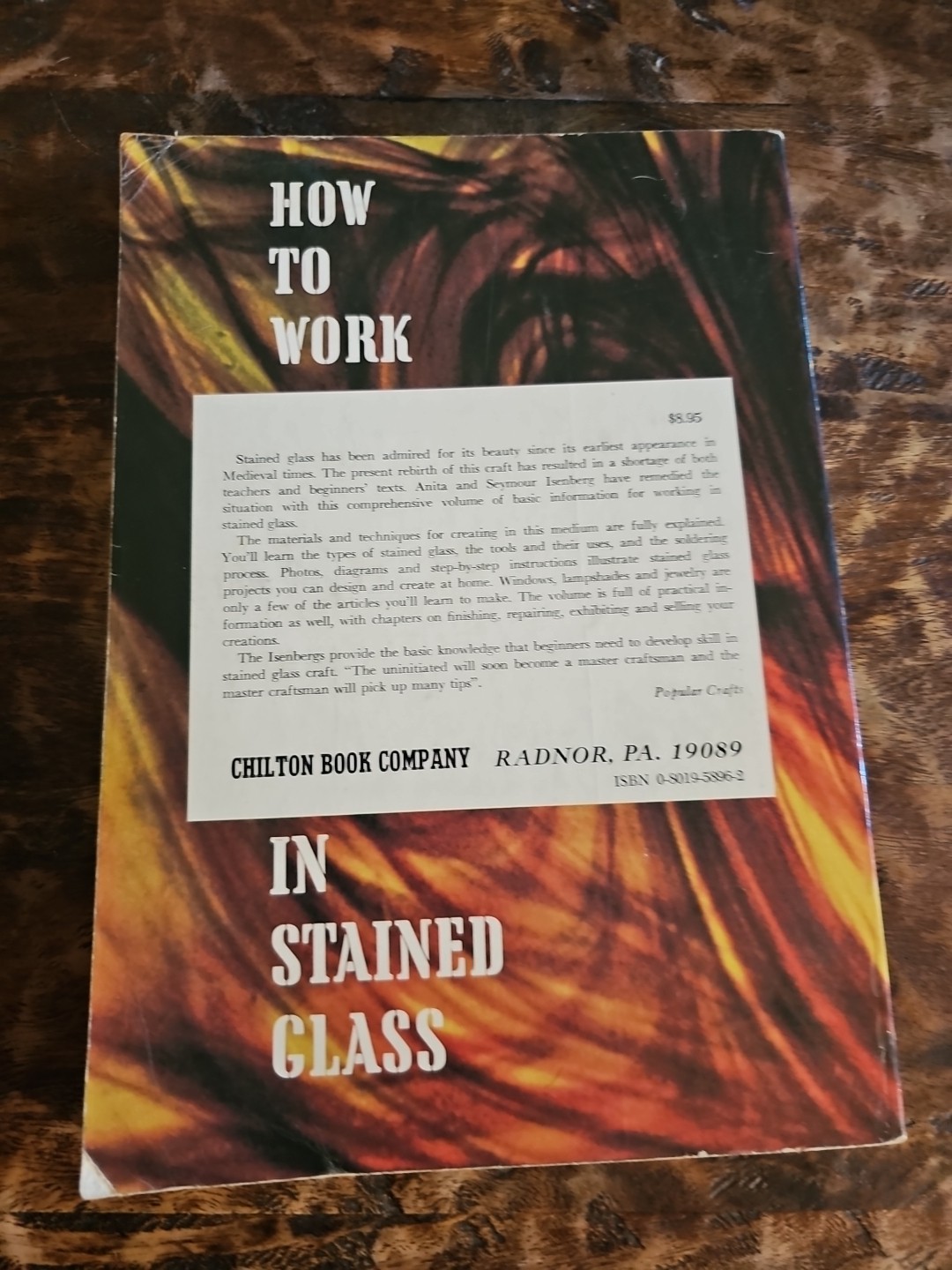 Vintage Stained Glass Book Lot Pattern Instruction Craft Terrarium Books