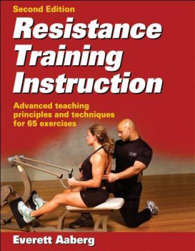 Resistance Training Instruction – 2nd Edition – Paperback – VERY GOOD