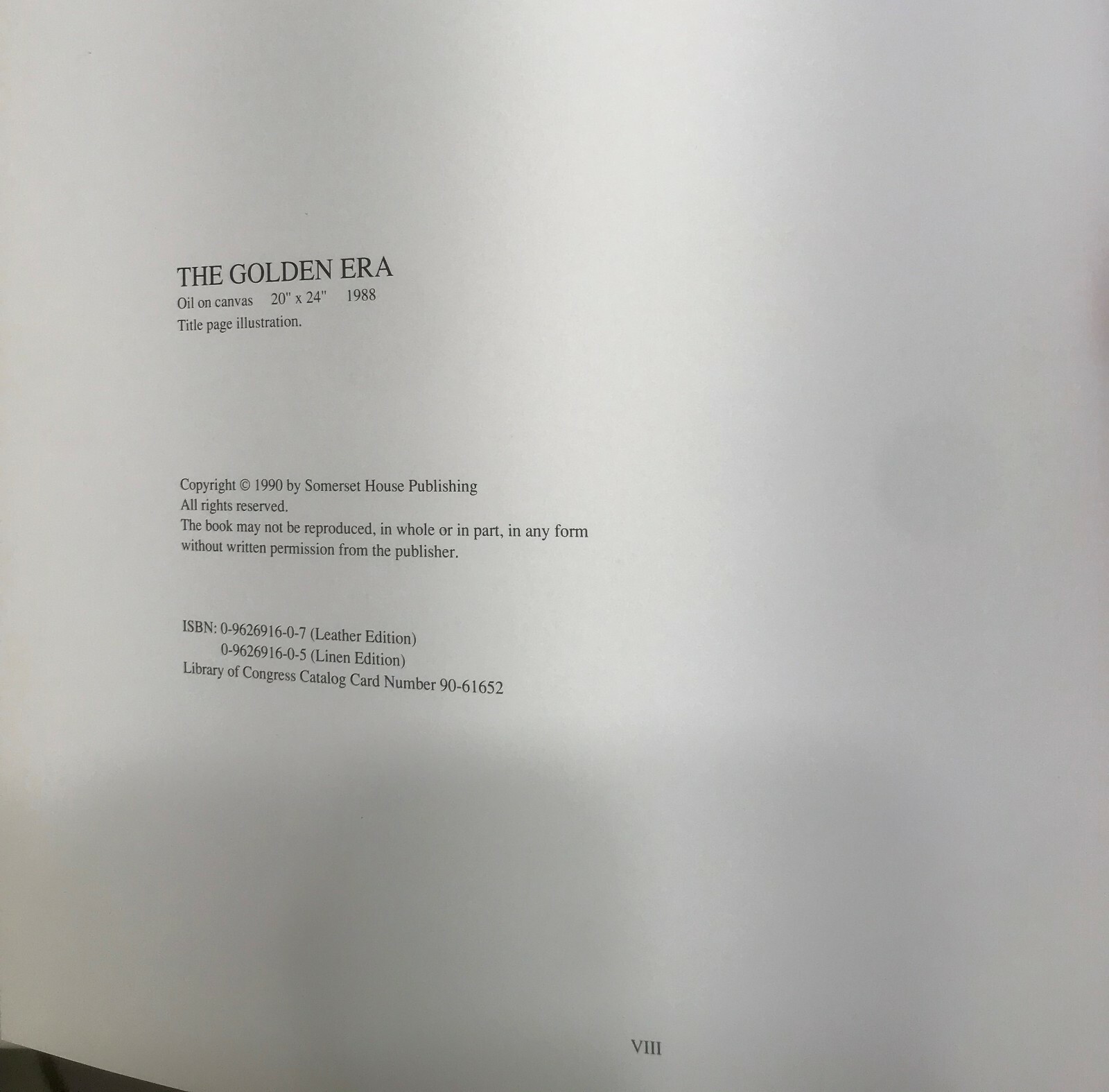 Rare 1990 SIGNED LIMITED GERALD HARVEY -The GOLDEN ERA : A Celebration of Light