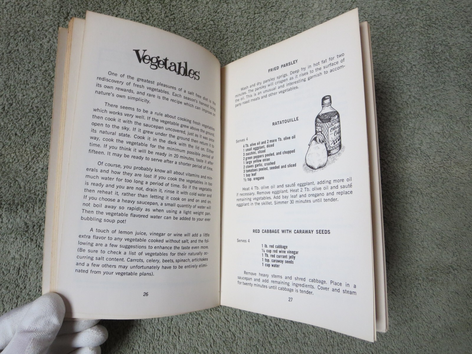 VINTAGE: 1971 Salt-Free Cookery Cookbook
