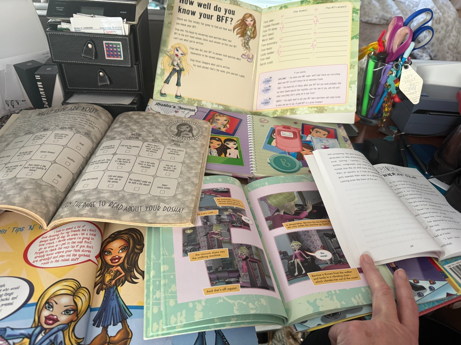 Bratz: An Assortment Of Preowned Bratz Books & 2 New Activity Coloring Books