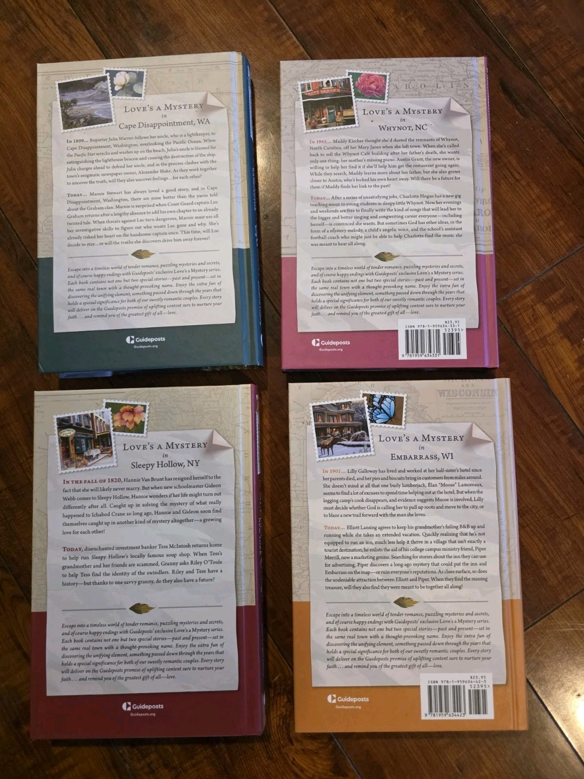 Guideposts Love’s A Mystery Hardcover Lot of 15