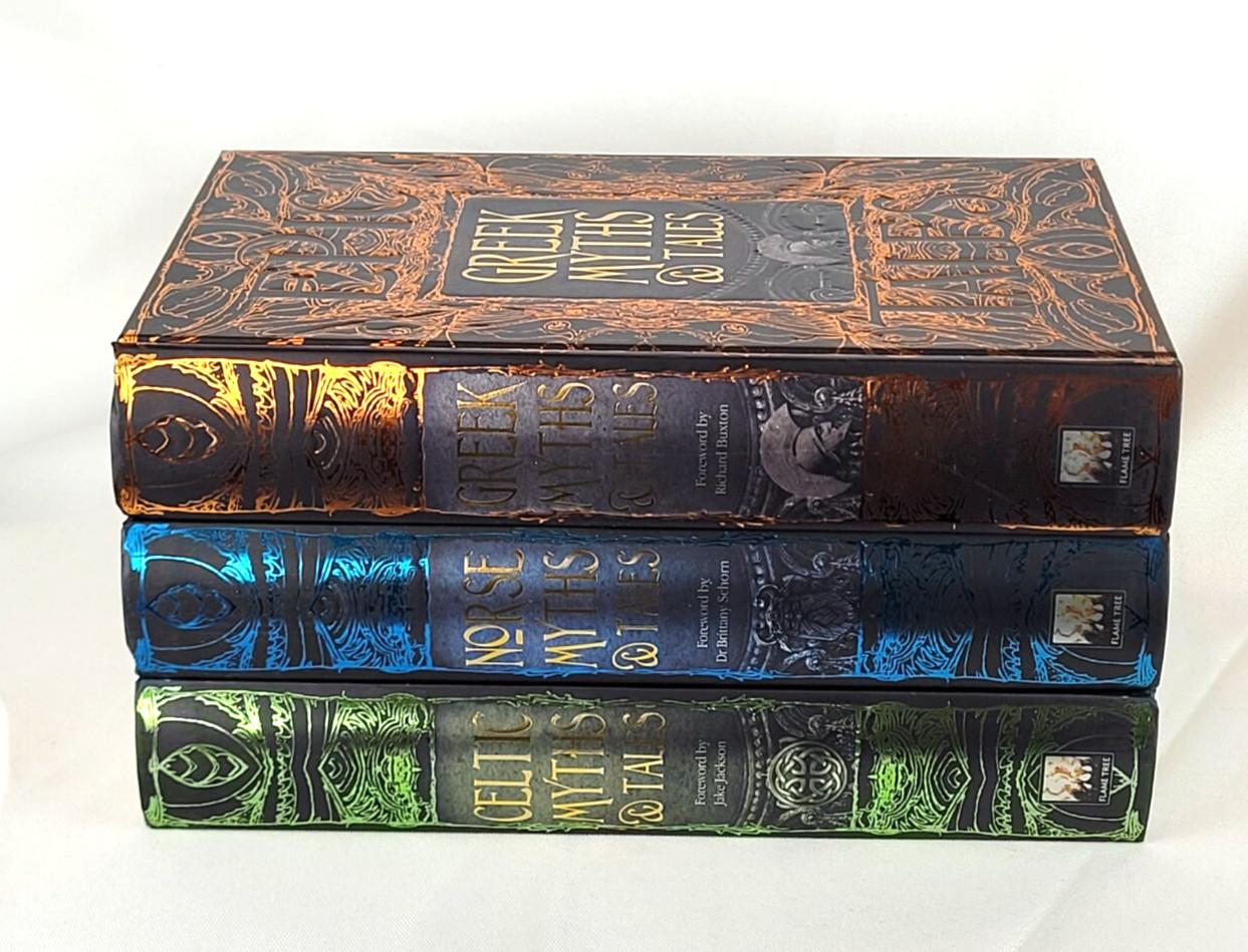 CELTIC, GREEK, NORSE Myths, Tales & Epic Legends Mythology Hardcover Set *NEW*