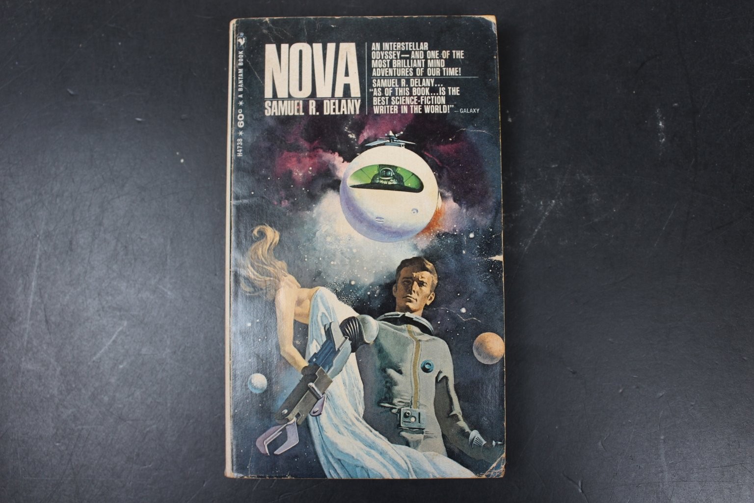 NOVA Samuel R. Delany 1969 Bantam Paperback Sci-Fi Space Opera Classic PB SF