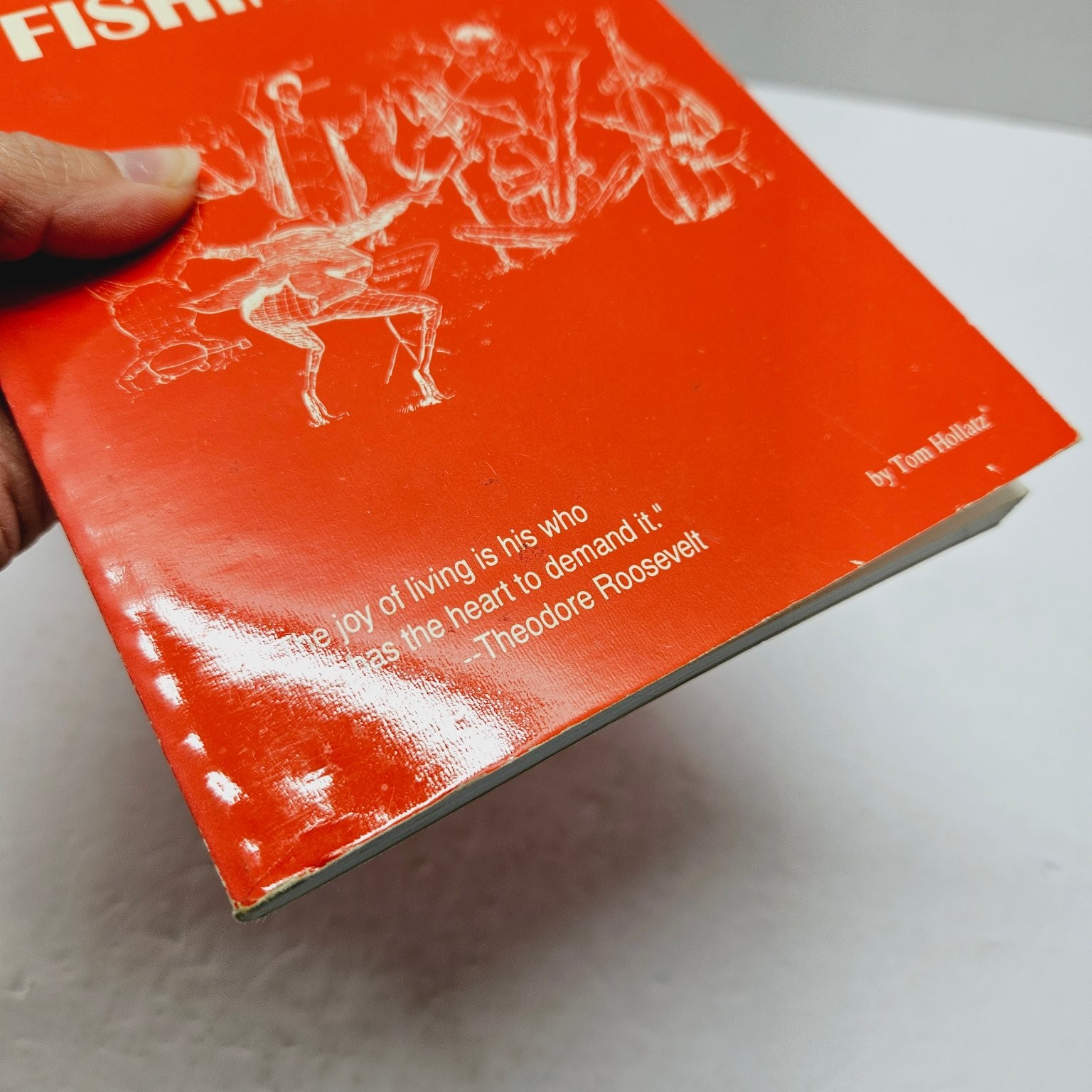 Fishing Humor Book – Li’l Red Book of Fishin’ Tips – Tom Hollatz 1997 Pbk
