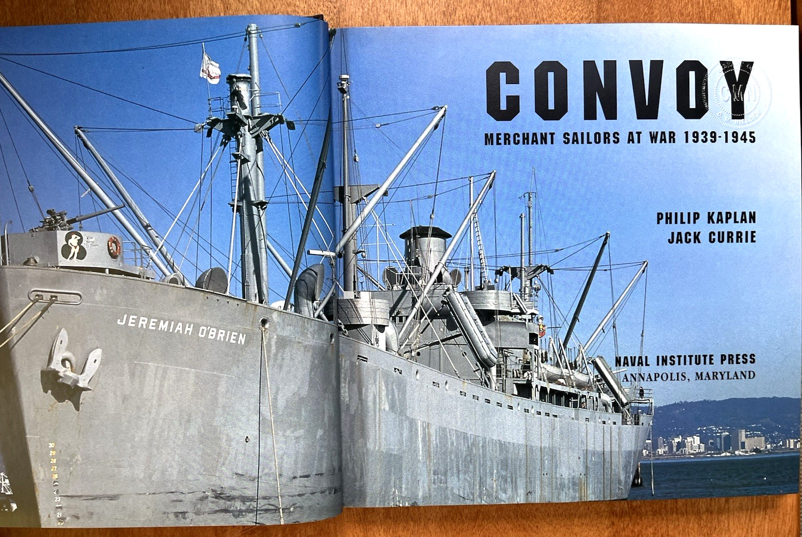 Convoy: Merchant Sailors at War 1939 – 1945 (1975, HCDJ) Like New