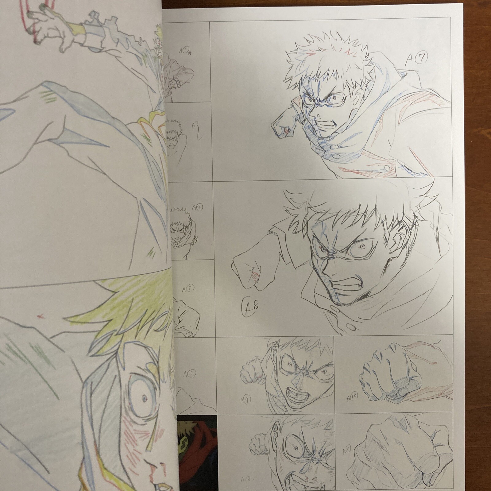 Jujutsu Kaisen KEY ANIMATION Vol.1 Art Book Illustration