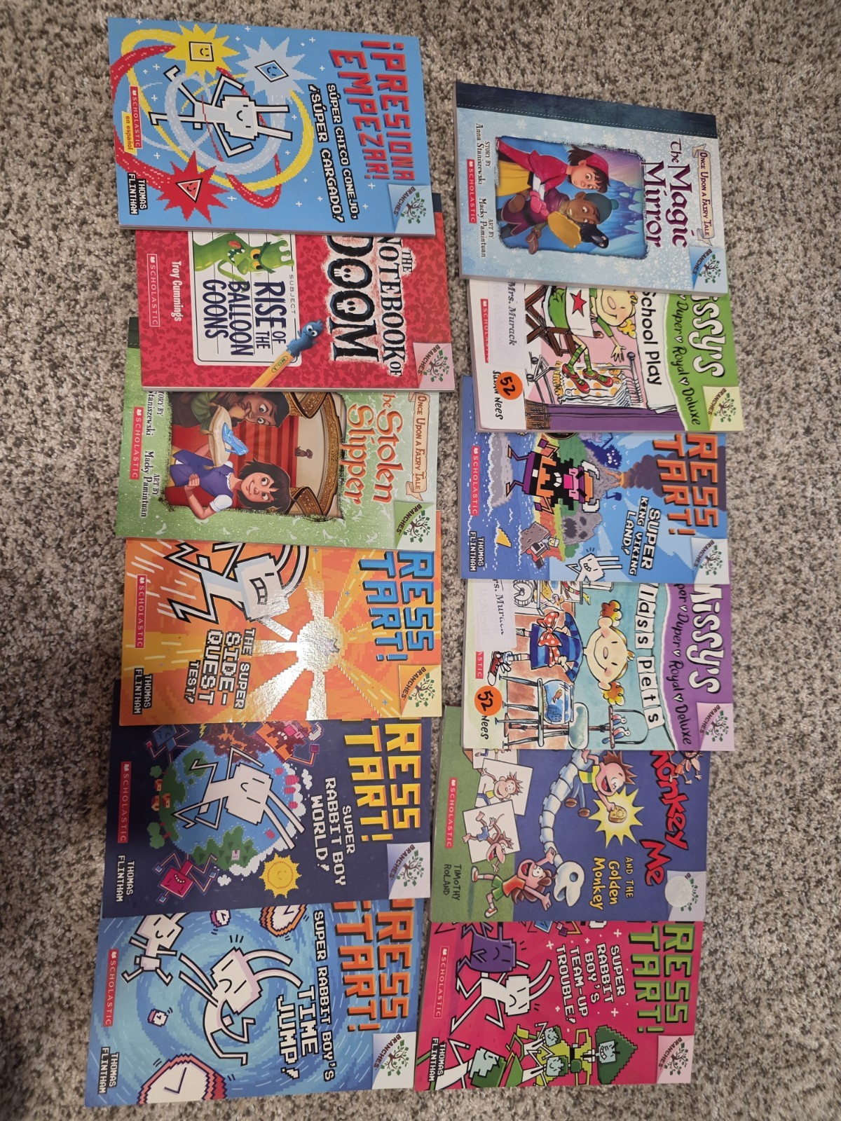 #3 Press Start Series 12 Books by Thomas Flintham Branches