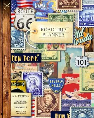 Road Trip Planner: Vacation Planner & – Paperback, by smART bookx – Very Good