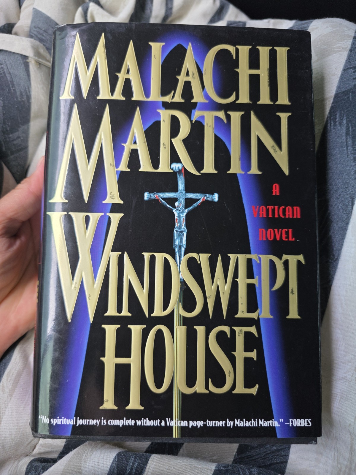 #8 Windswept House : A Vatican Novel, HC DJ by Martin, Malachi, 1st ed 1996