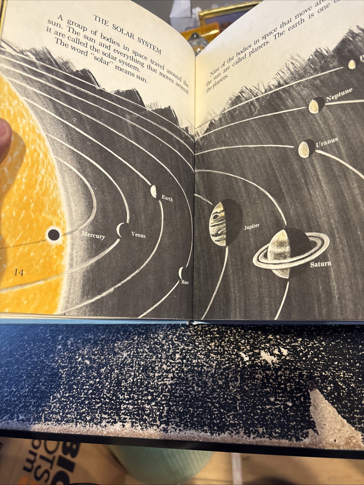 Finding Out About The Sun And Moon ~1974 HC~ Vintage Youth Astronomy
