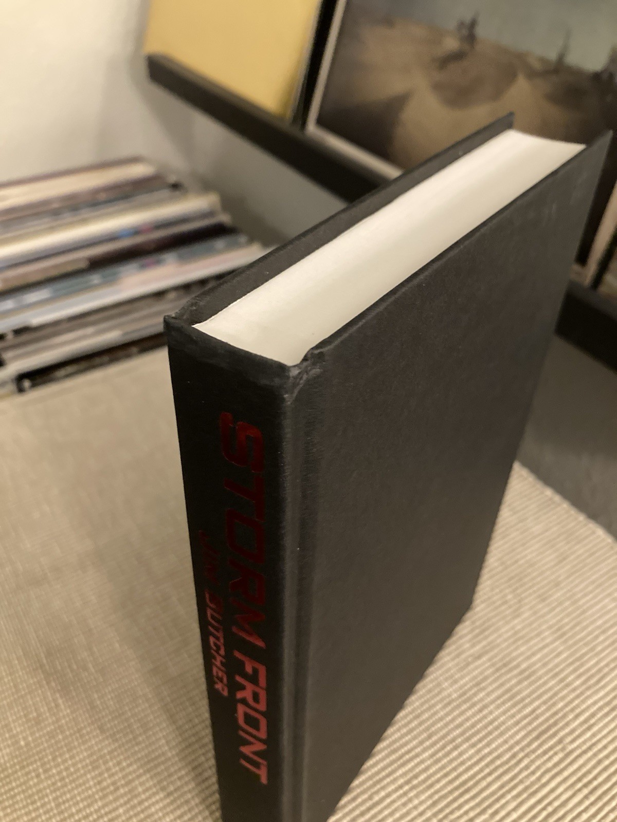 Storm Front by Jim Butcher – 1st Edition, Later Print HC! – Dresden Files