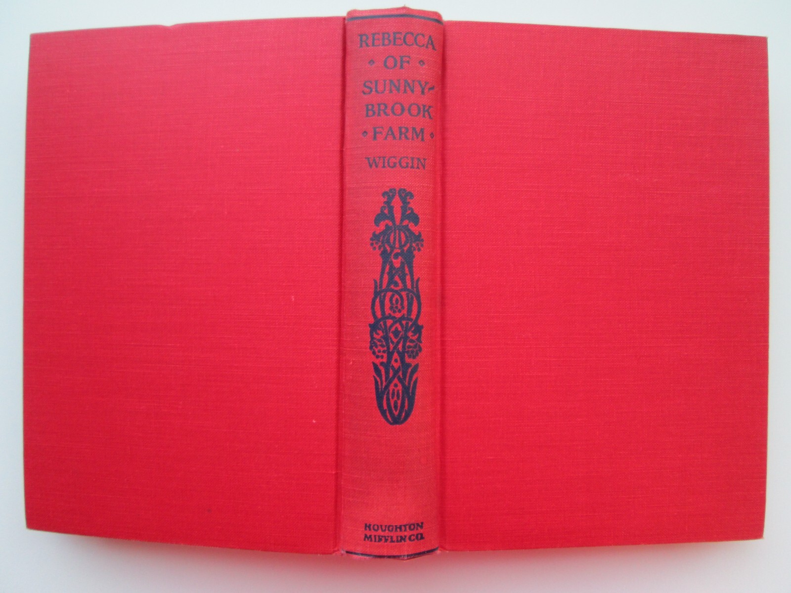 REBECCA SUNNYBROOK FARM~Kate Wiggin~HELEN GROSE~1931 HC~Riverside Bookshelf~