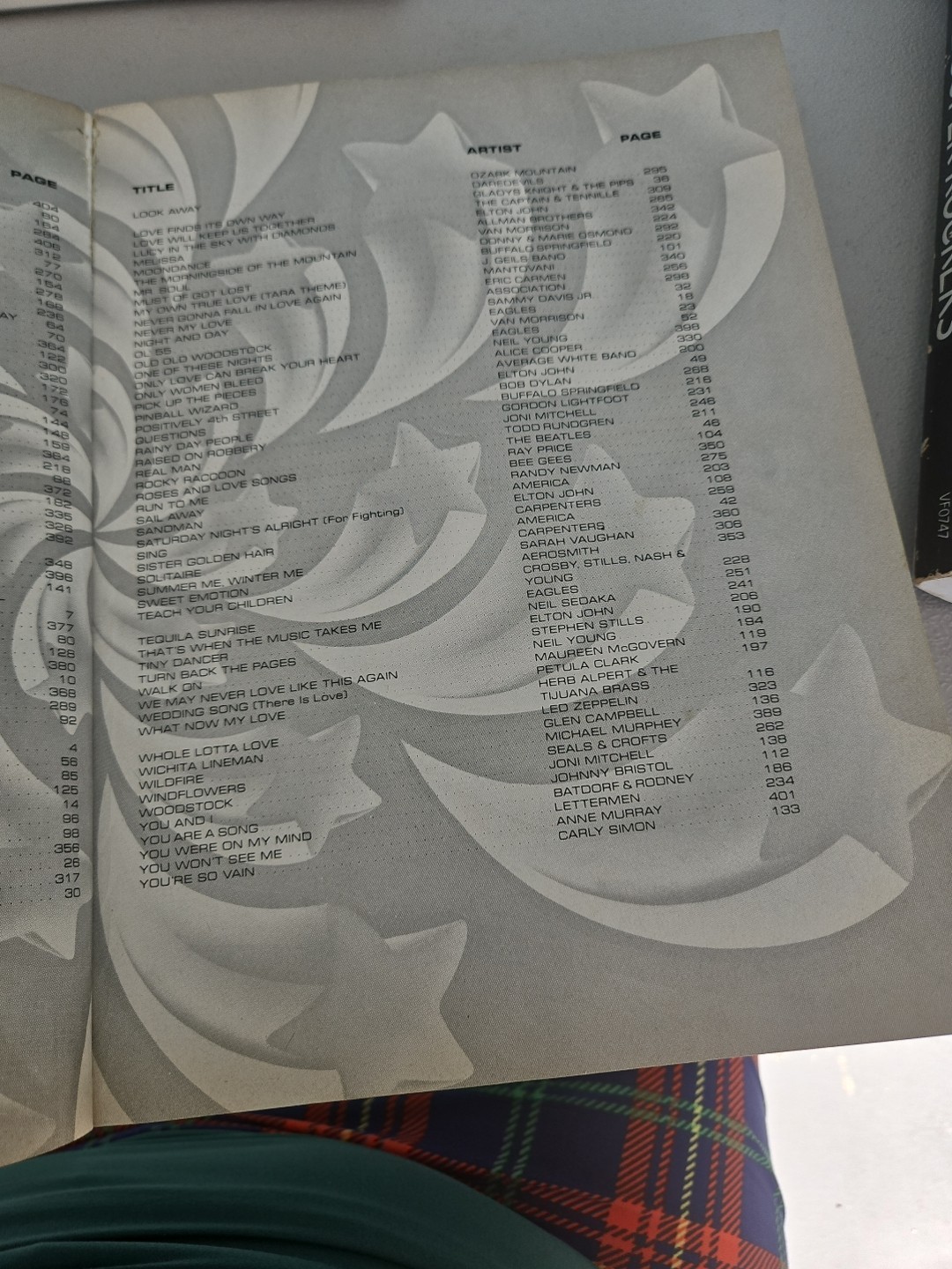 110 Super Songs Of The Super Stars Volume 2 1974 Songbook 408 Pages.