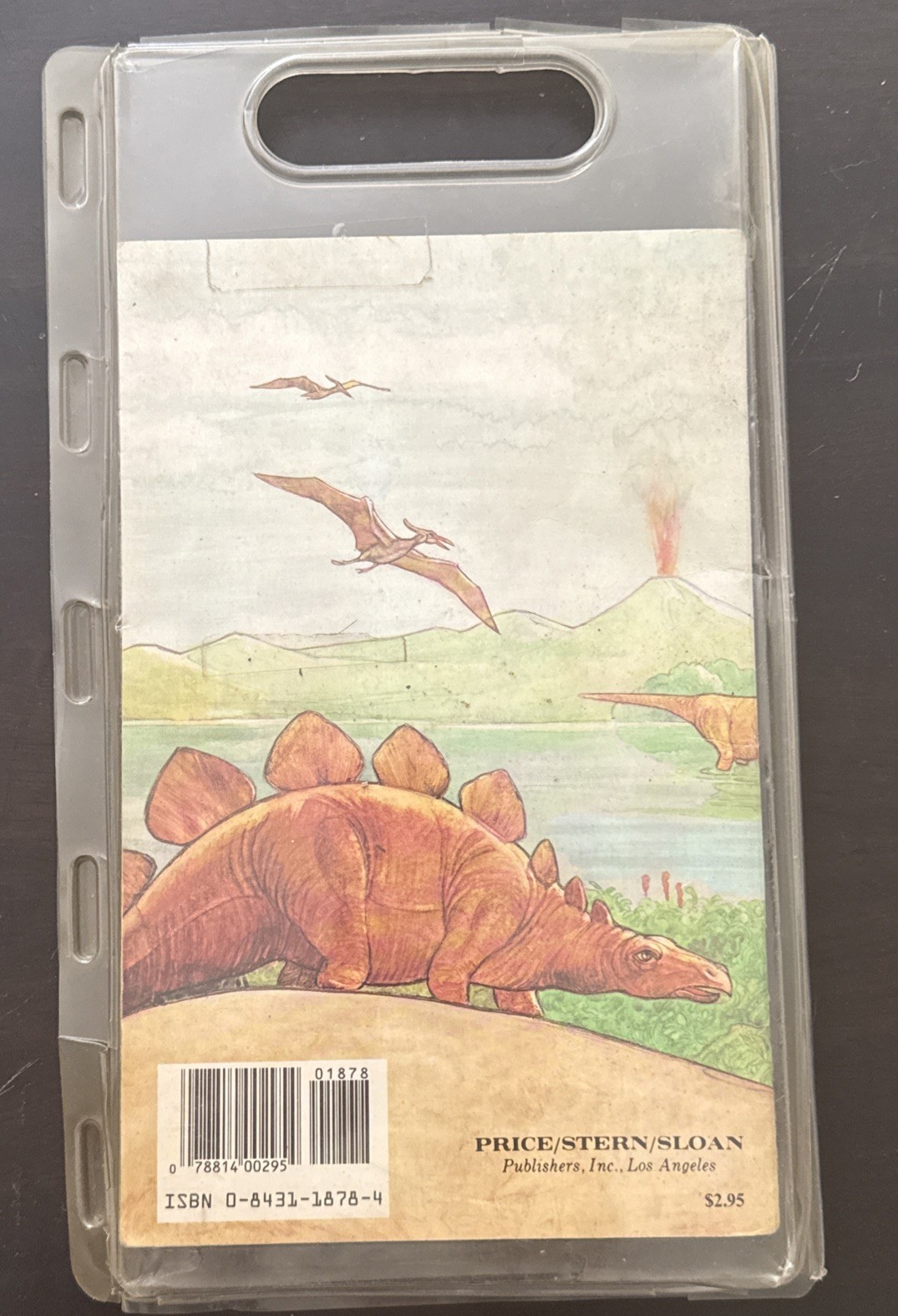 Lost In Dinosaur World Cassette Tape Pss! w/ Book Vintage 1980s George Williams