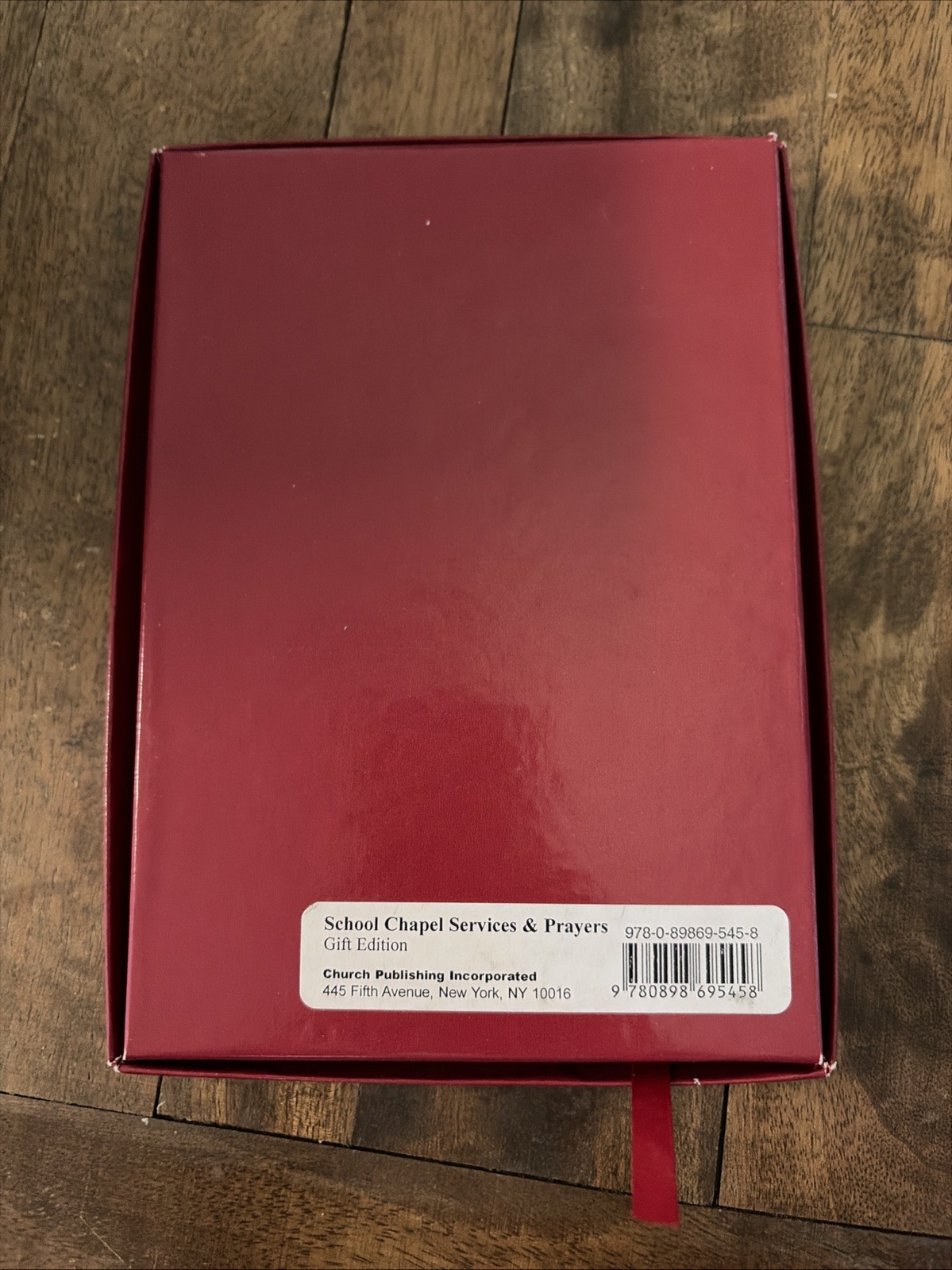 School Chapel Services and Prayers : Gift Edition by Church Publishing Staff…