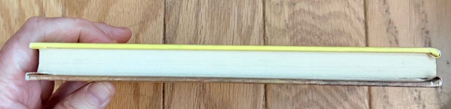 Nancy Drew #45 The Spider Sapphire Mystery Yellow Matte 1968 White Endpapers