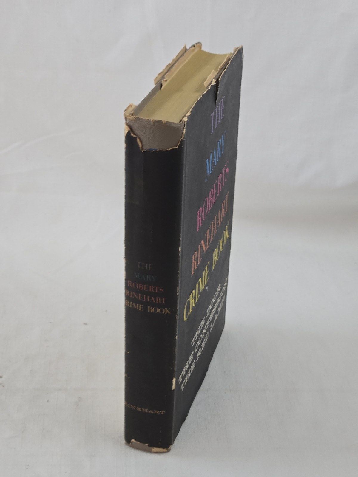 The Mary Roberts Rinehart Crime Book 1957 New Edition Hardcover Dust Jacket