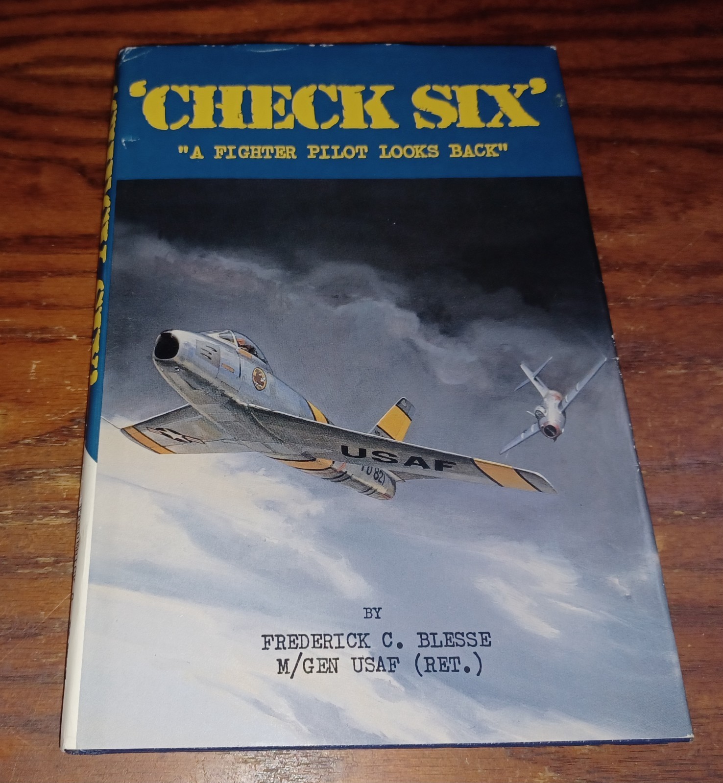 Combat Fighter Pilot – SIGNED / Major General Frederick Blesse KOREA VIETNAM WAR