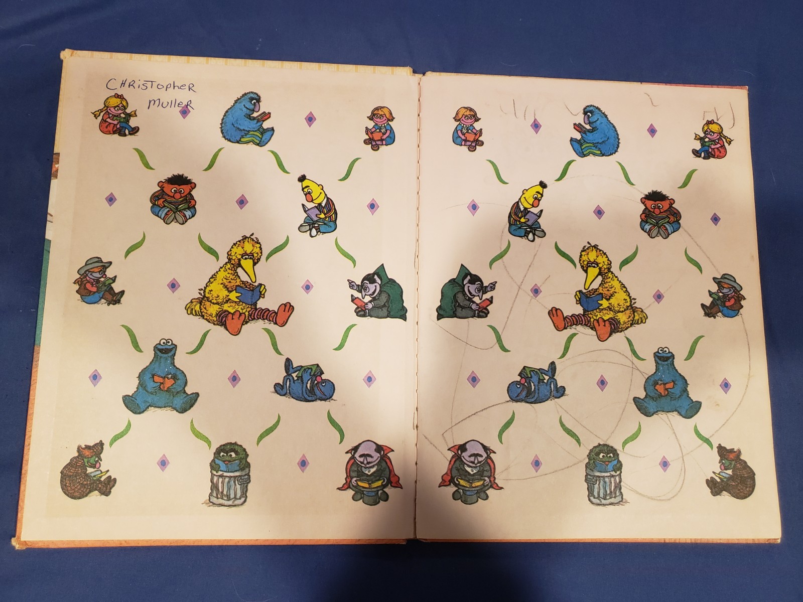 Vtg 1980 I Can Do It Myself Book Sesame Street Book Club Golden CTW Jim Henson