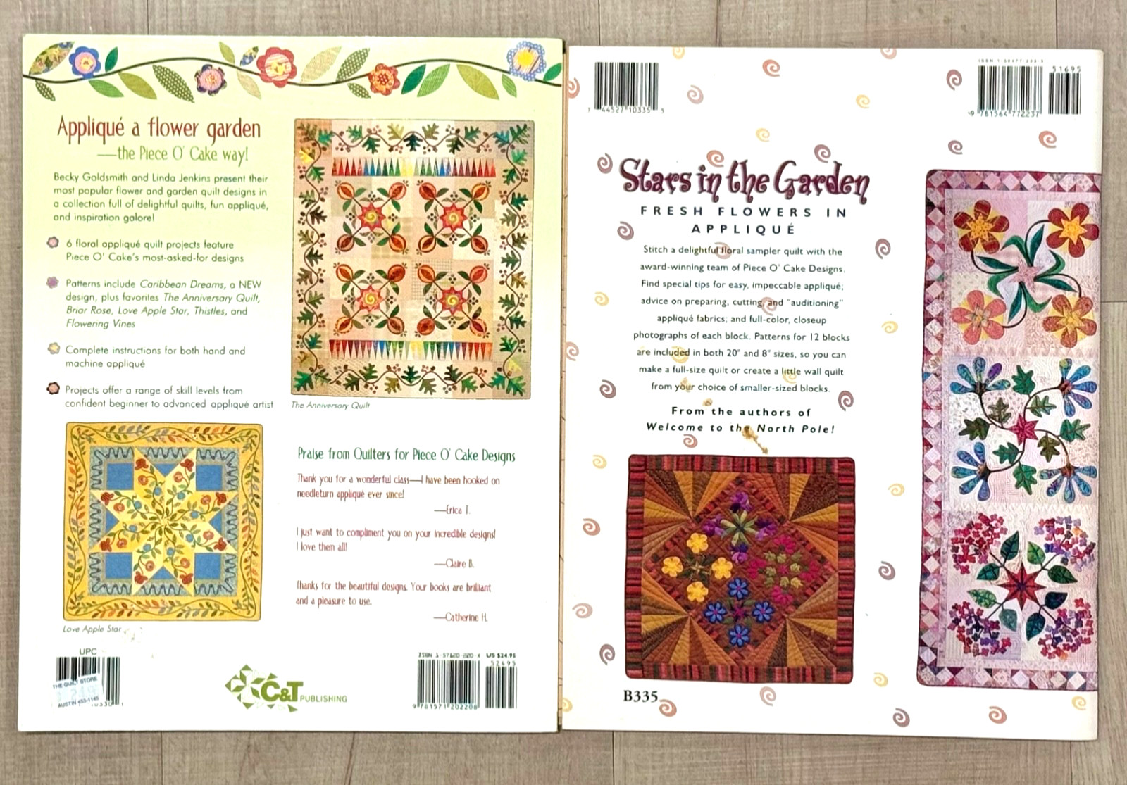 2 Stars in the Garden Flowering Favorites Piece o’ Cake Design Jenkins Goldsmith
