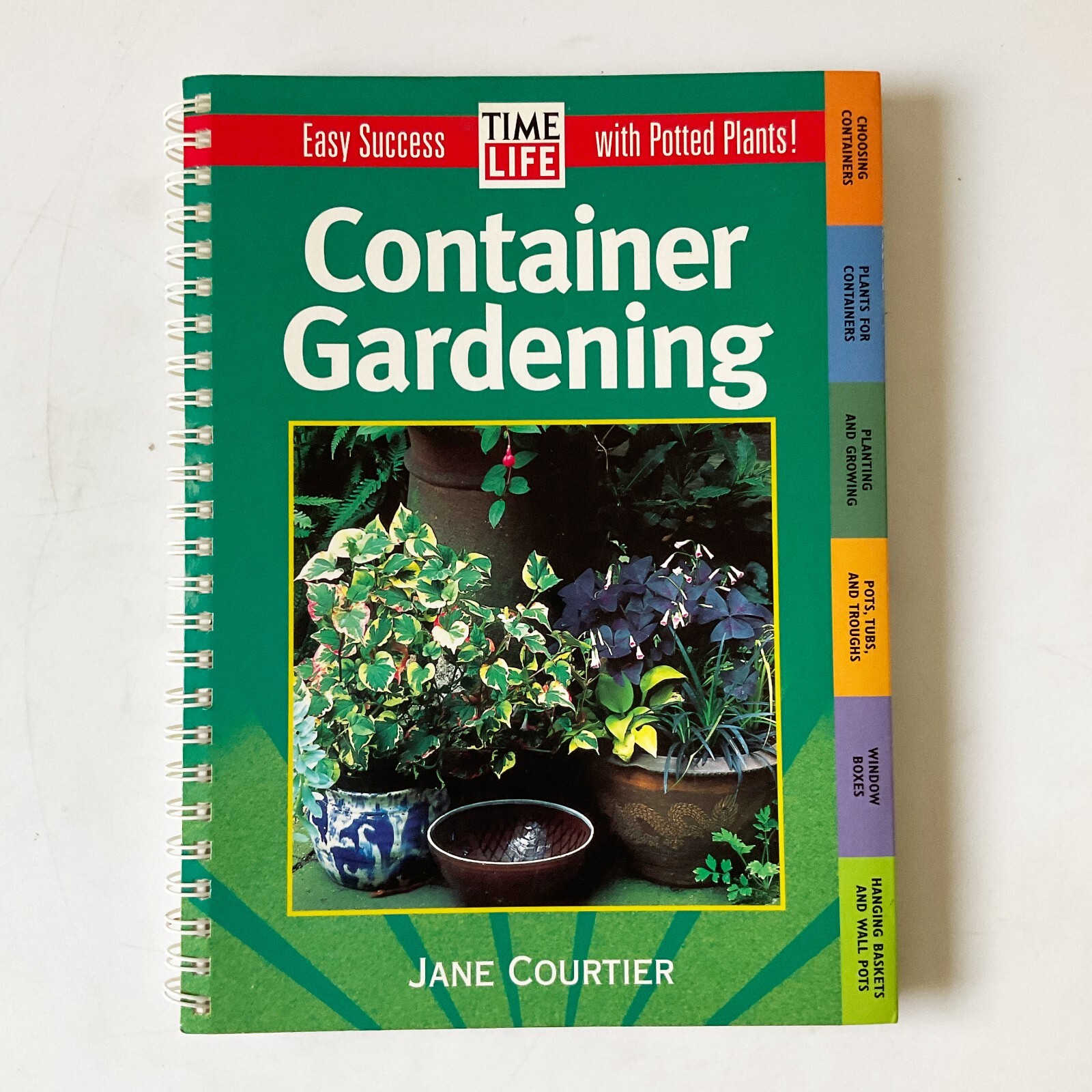 Container Gardening Potted Plants Flowers Patio Garden Tips Lot of 2 Books