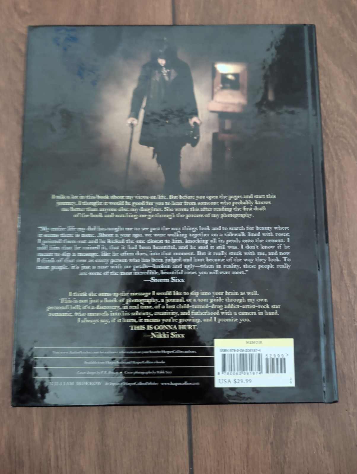 Nikki Sixx Signed “This Is Gonna Hurt” 1st Edition 2011 Autographed Motley Crue