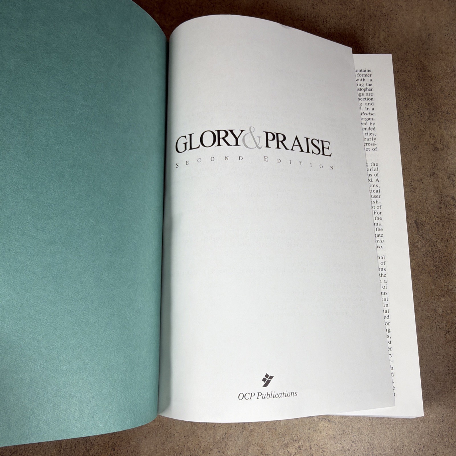 Glory & Praise: Second Edition, Hardcover OCP 1997