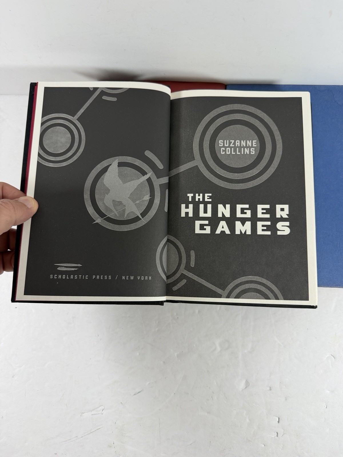 Hunger Games Trilogy-Set Lot of Three Hardcovers First Editions-Very Good