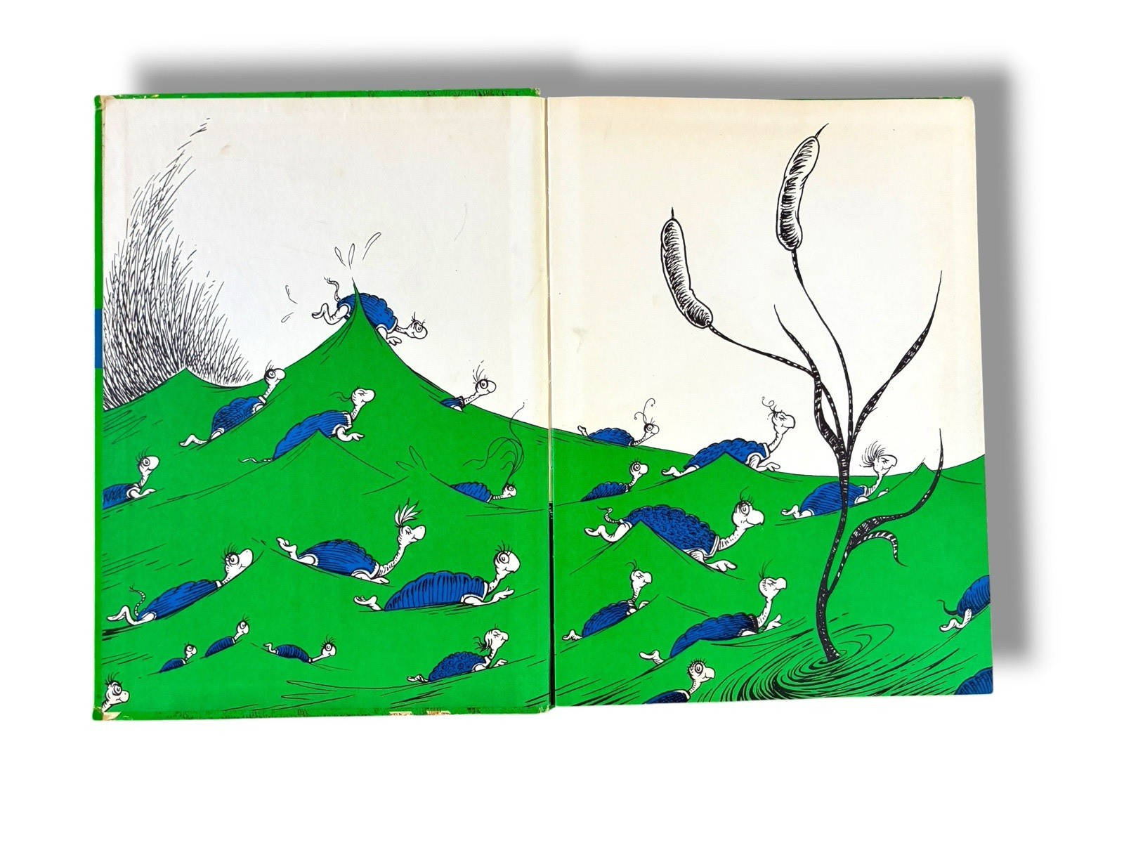 Lot of 2 Dr. Suess Books: Horton Hatches The Egg 1940 & Yertle The Turtle 1958