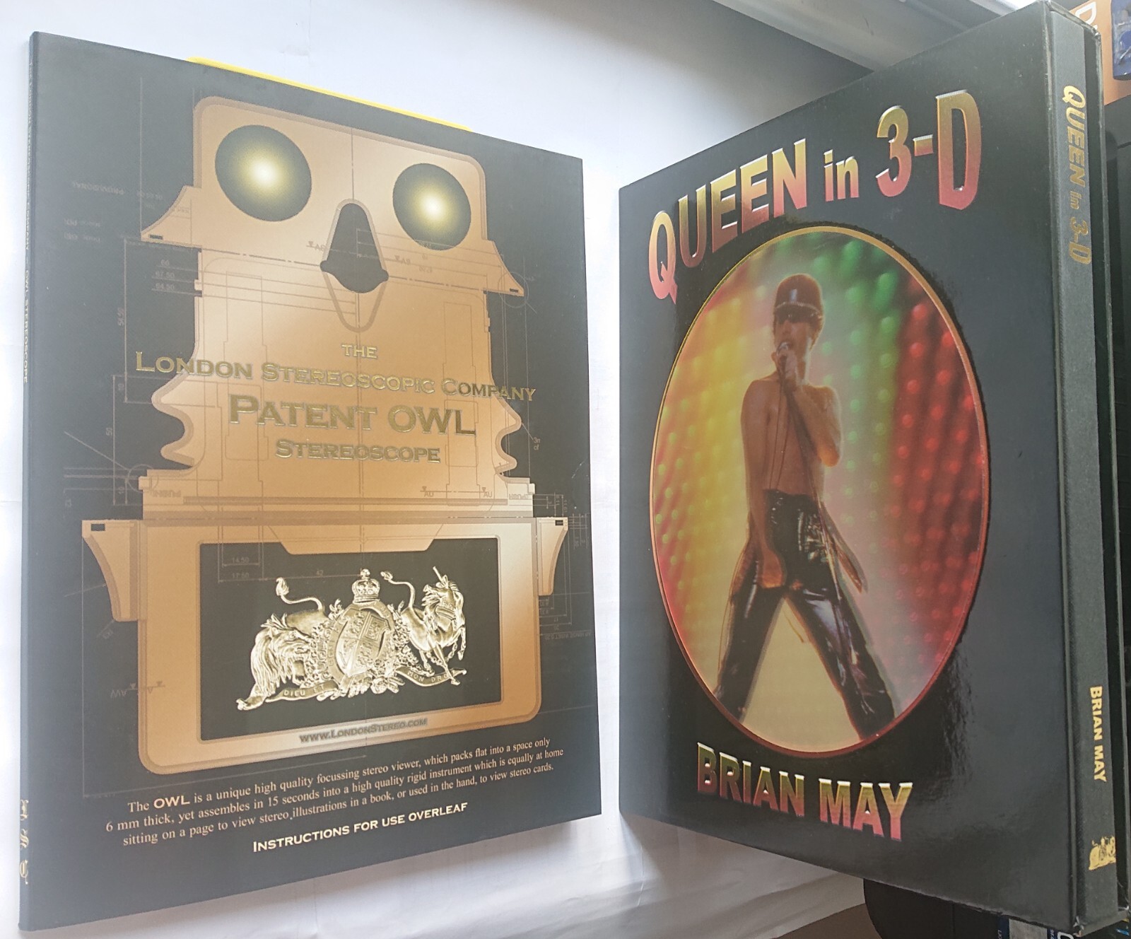 Brain May: “Queen in 3-D” English & Deutsch (PDF) + 9781838164508