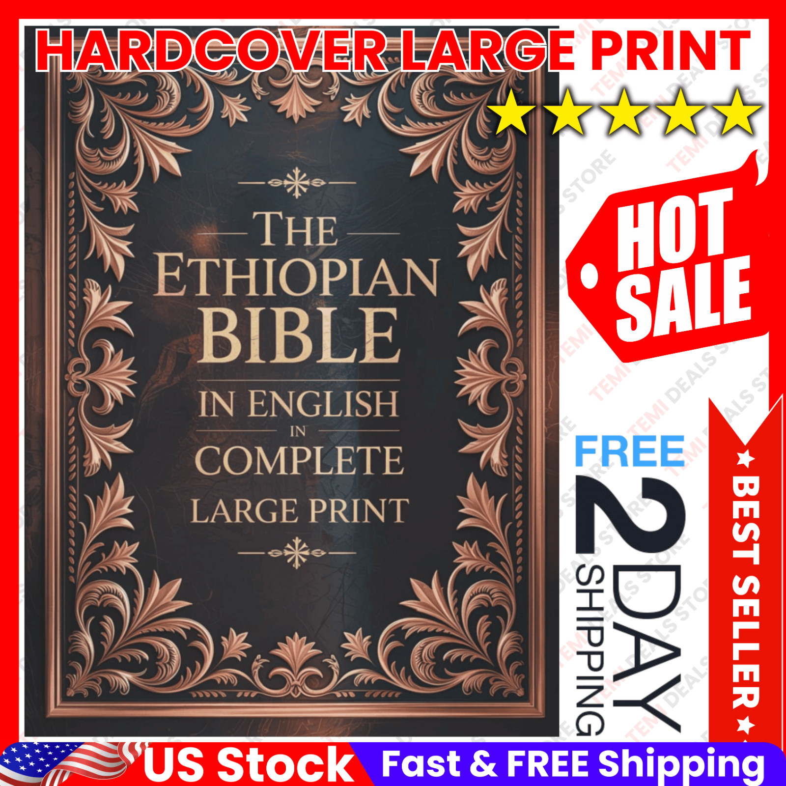 The Ethiopian Bible in English in Complete Large Print: The Apocrypha of the Ort