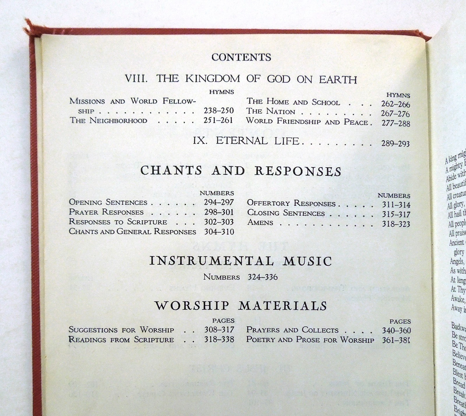 The Hymnal for Youth – 1954 hc, The Westminster Press, 17th printing