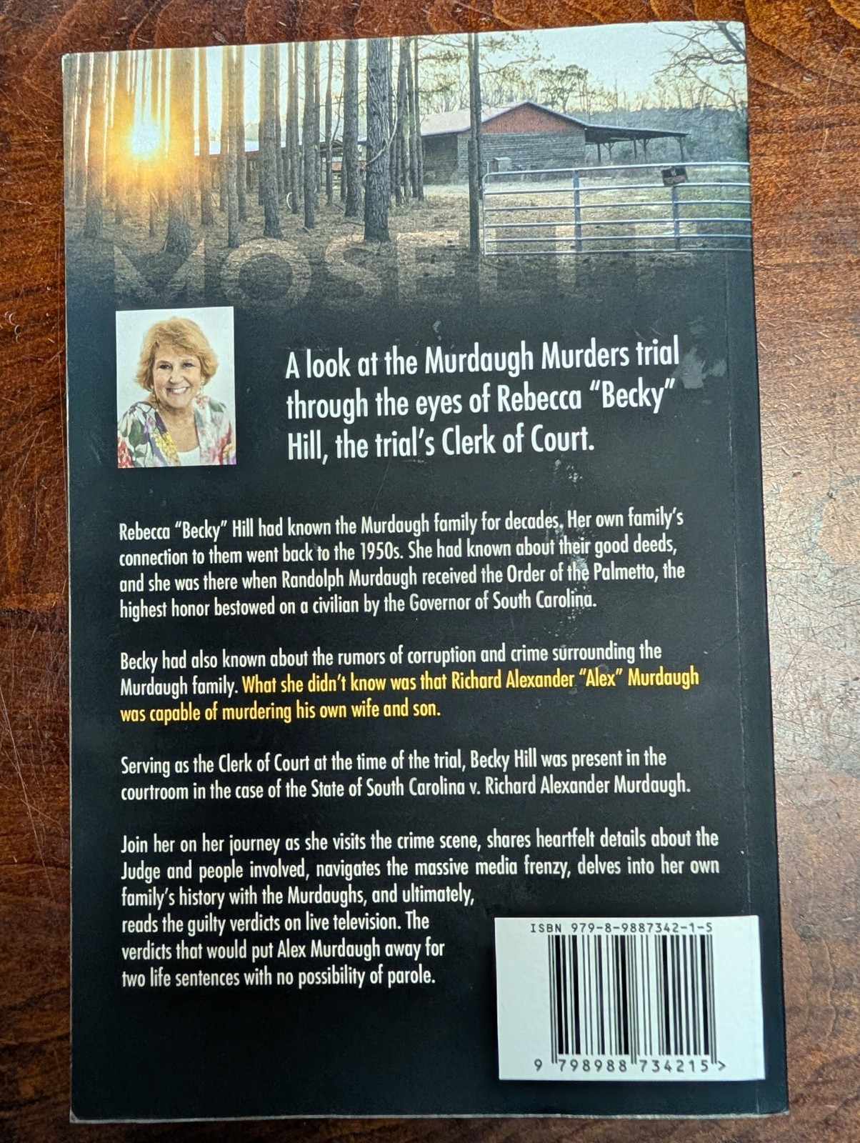 Behind the Doors of Justice: The Murdaugh Murders book by Rebecca Becky Hill