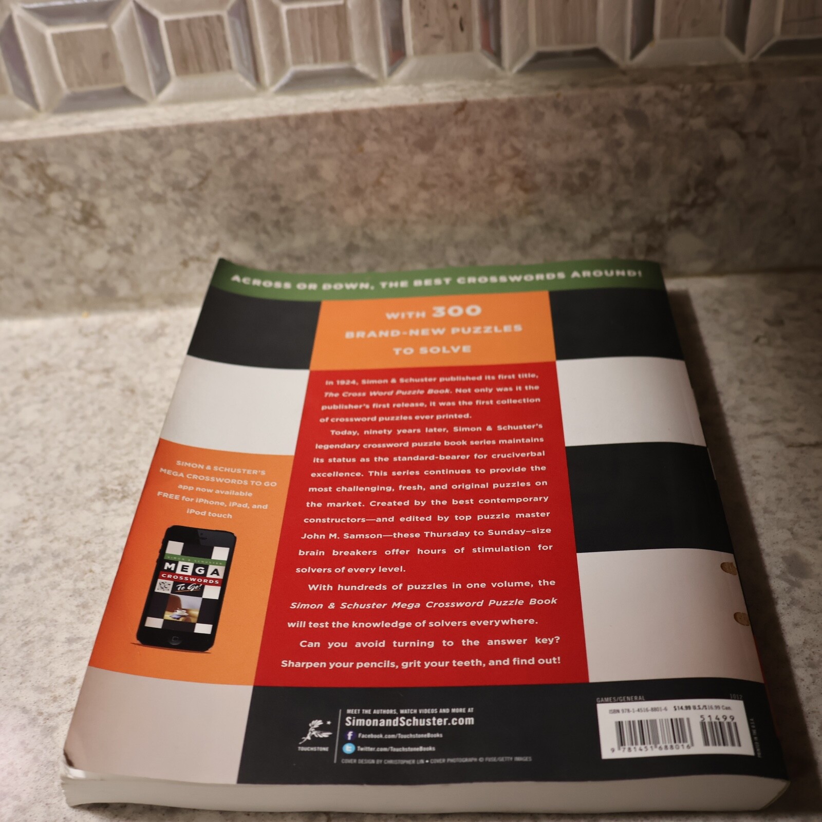 Simon & Schuster Mega Crossword Puzzle Book #13 by Samson, John M.