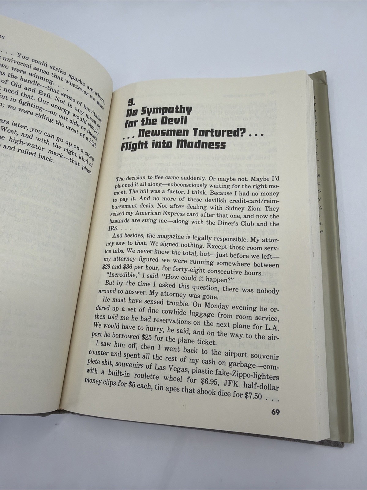 Fear and Loathing in Las Vegas and Other American Stories by Hunter S. Thompson