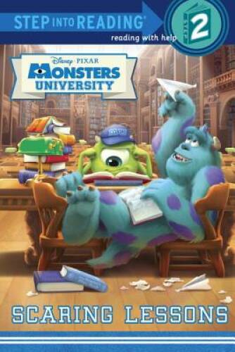 Scaring Lessons (Disney/Pixar Monsters University) (Step into Reading) – GOOD
