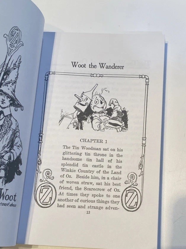 Lot of 3 L. Frank Baum Wizard of Oz paperback books. Very Good Condition