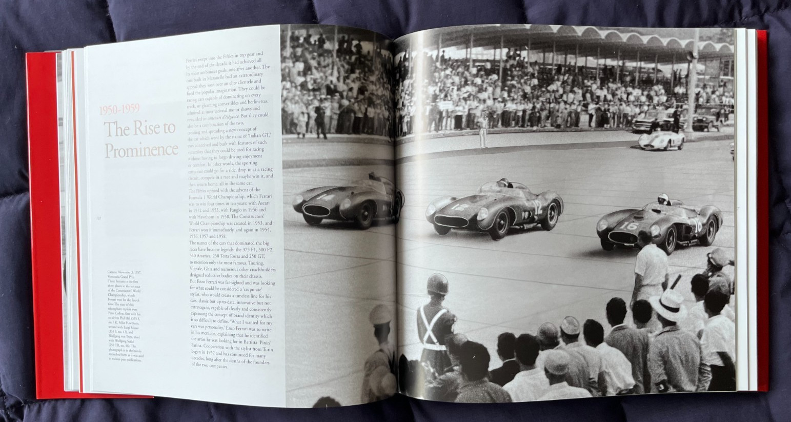 Ferrari 1947-1997 the Official Book by Gianni Cancellieri 2008 Dust Cover