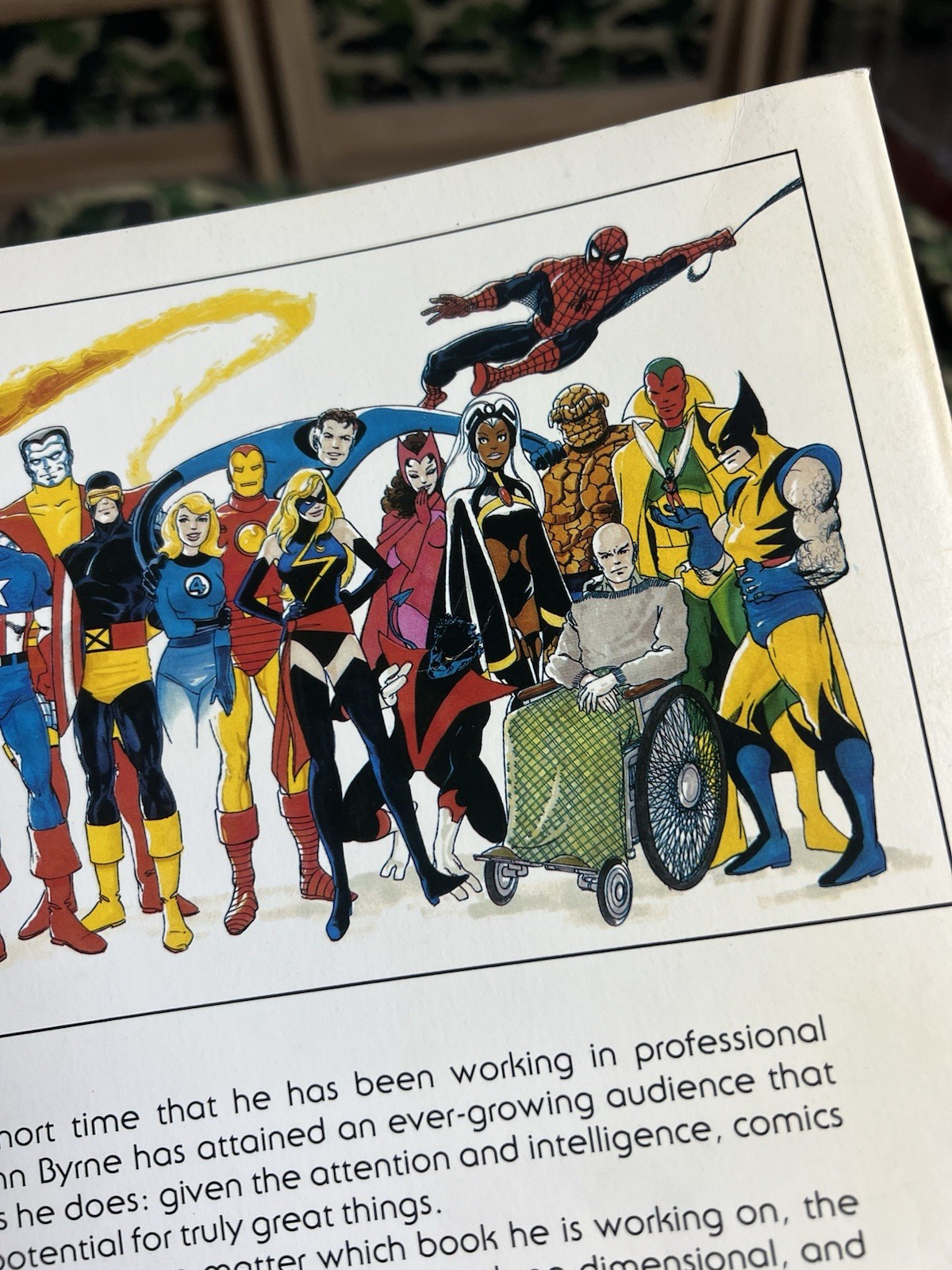 The Art of John Byrne Volume One 1980 Paperback Book S.Q. Productions Comics VG