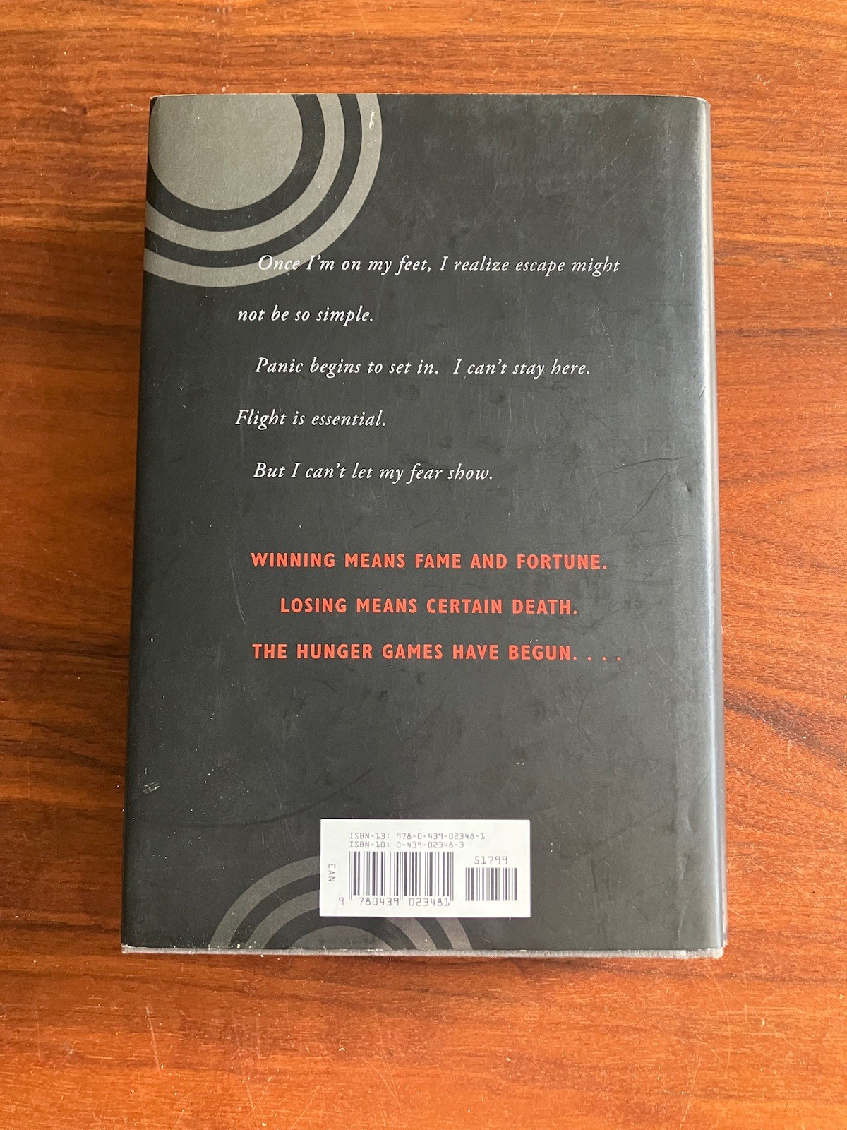 Hunger Games First Edition Book HC DJ Pls Read