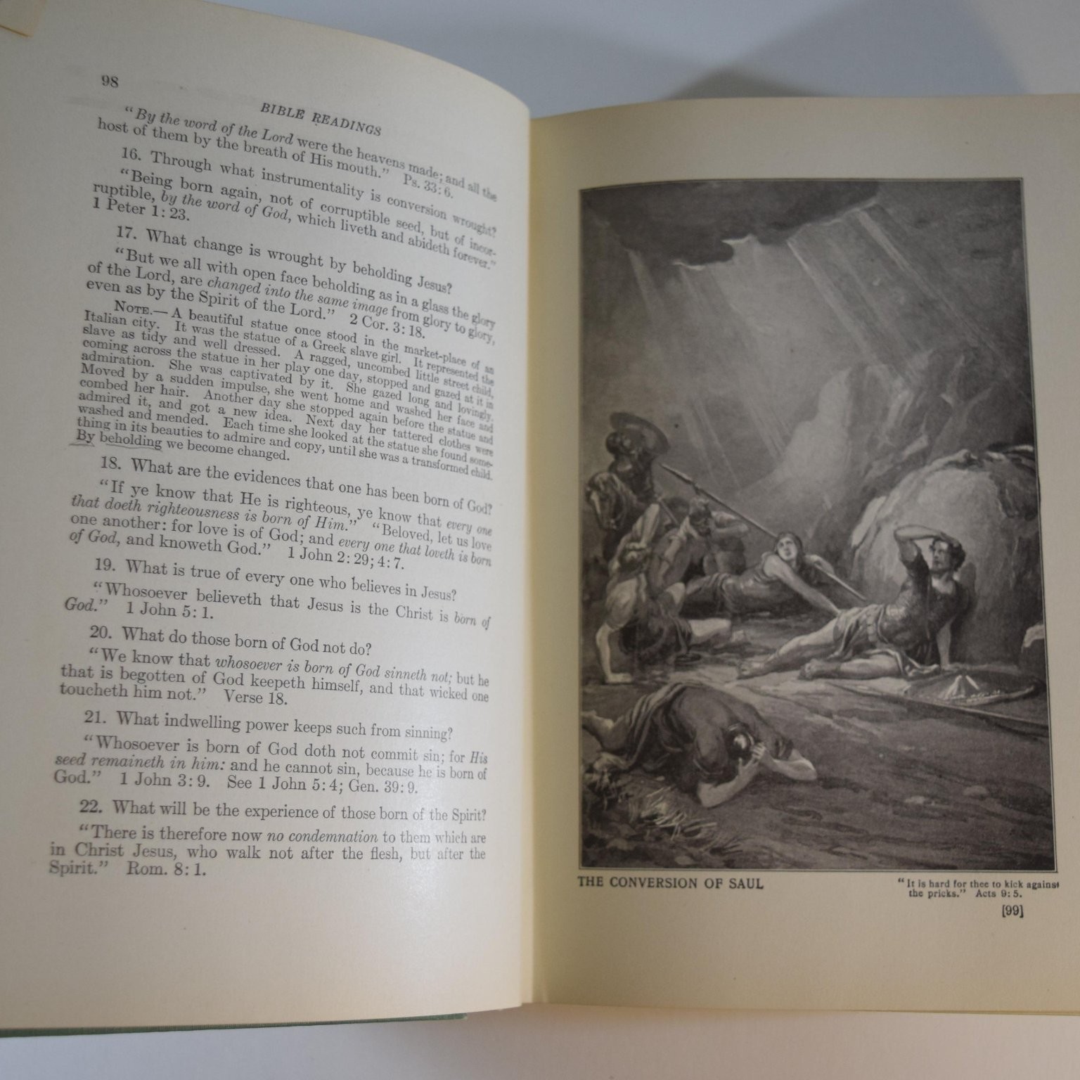 Bible Readings for the Home Circle 1919 Revised Illustrated Religion Review