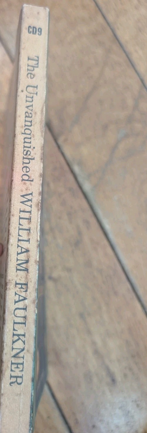 The Unvanquished William Faulkner 1959 Vintage Paperback Book Signet Classic
