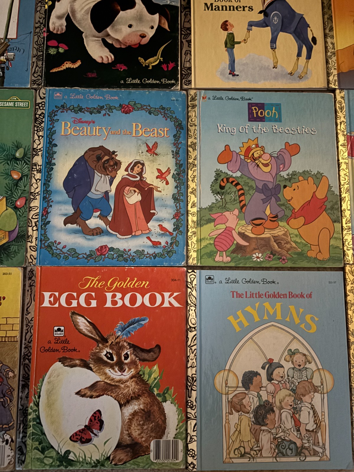 Little Golden Books Lot of 28 Disney Classic Christian Vintage 1969-2003