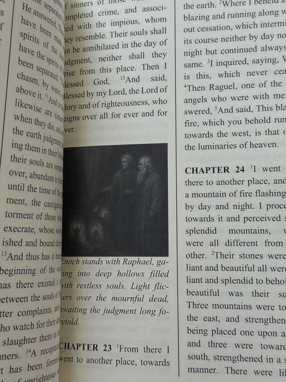 Books of Enoch Complete Large Print Illustrated Edition 1 2 3 Enoch